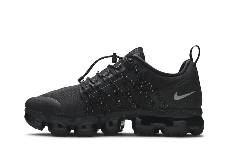 Кроссовки Nike Air VaporMax Run Utility 'Black', черный — фото 3