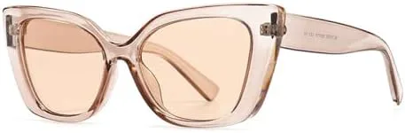 

Винтажные солнцезащитные очки «кошачий глаз» в стиле ретро 2026 года для женщин, цвет шампанского, леопардовый принт, солнцезащитные очки UV400 для мужчин MTZJH, C4