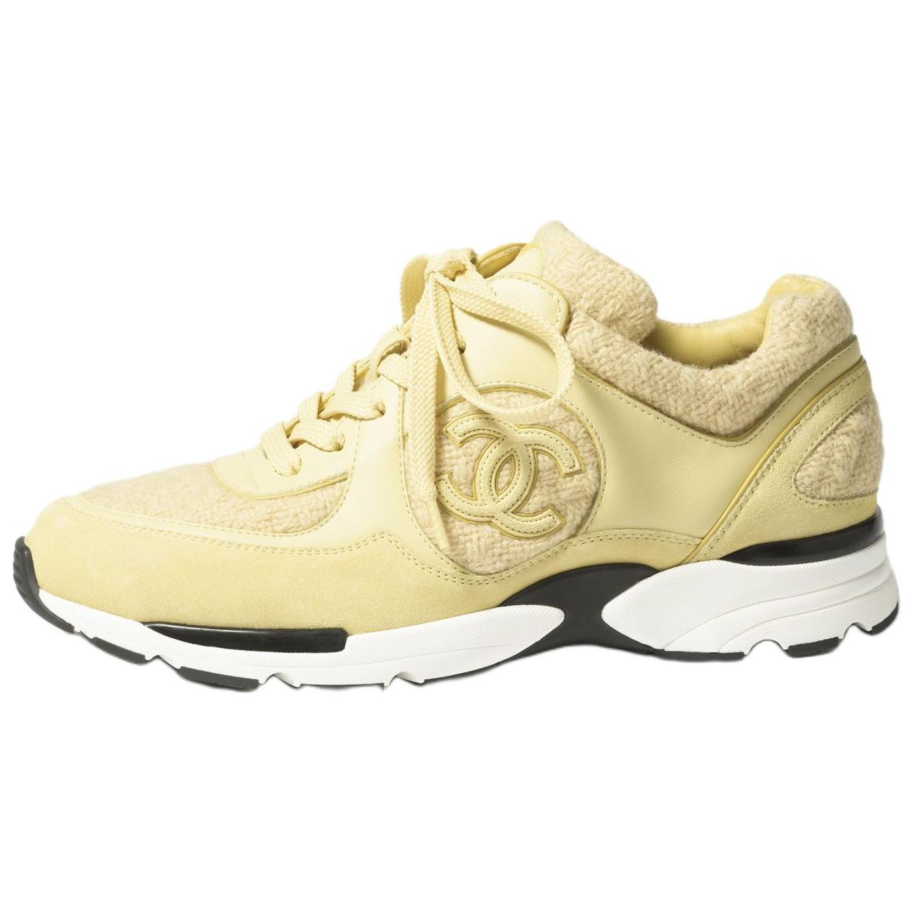 CHANEL Повседневные кроссовки Women's Yellow