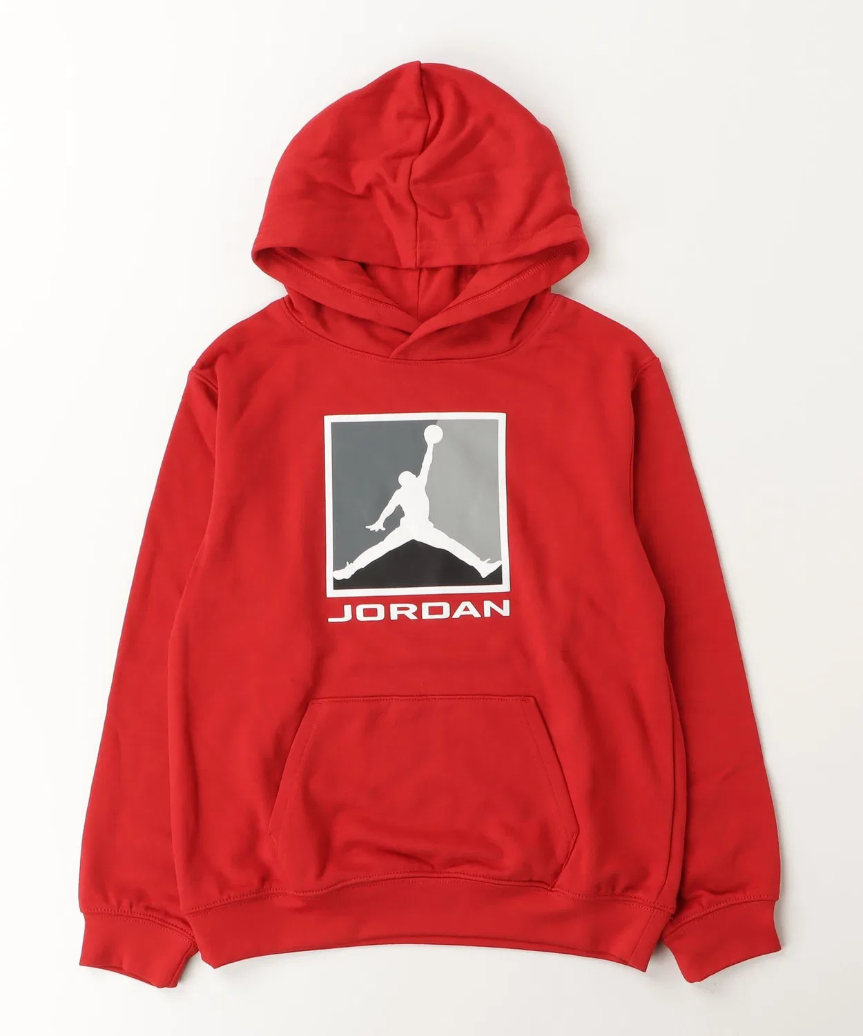 Худи Jordan с квадратным мотивом, красное