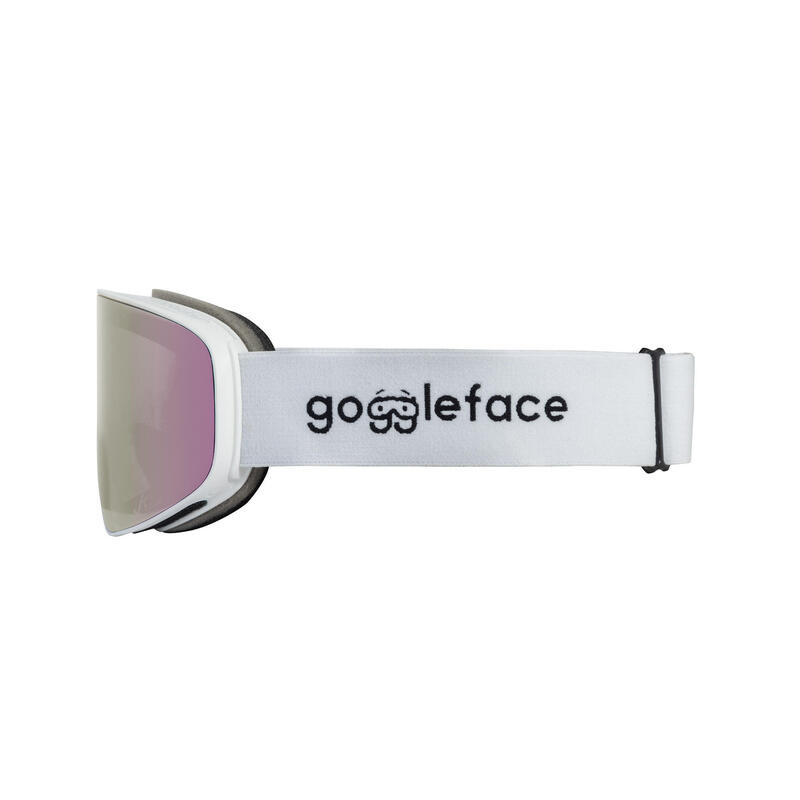 

Лыжные очки Goggleface, цвет weiss/rosa