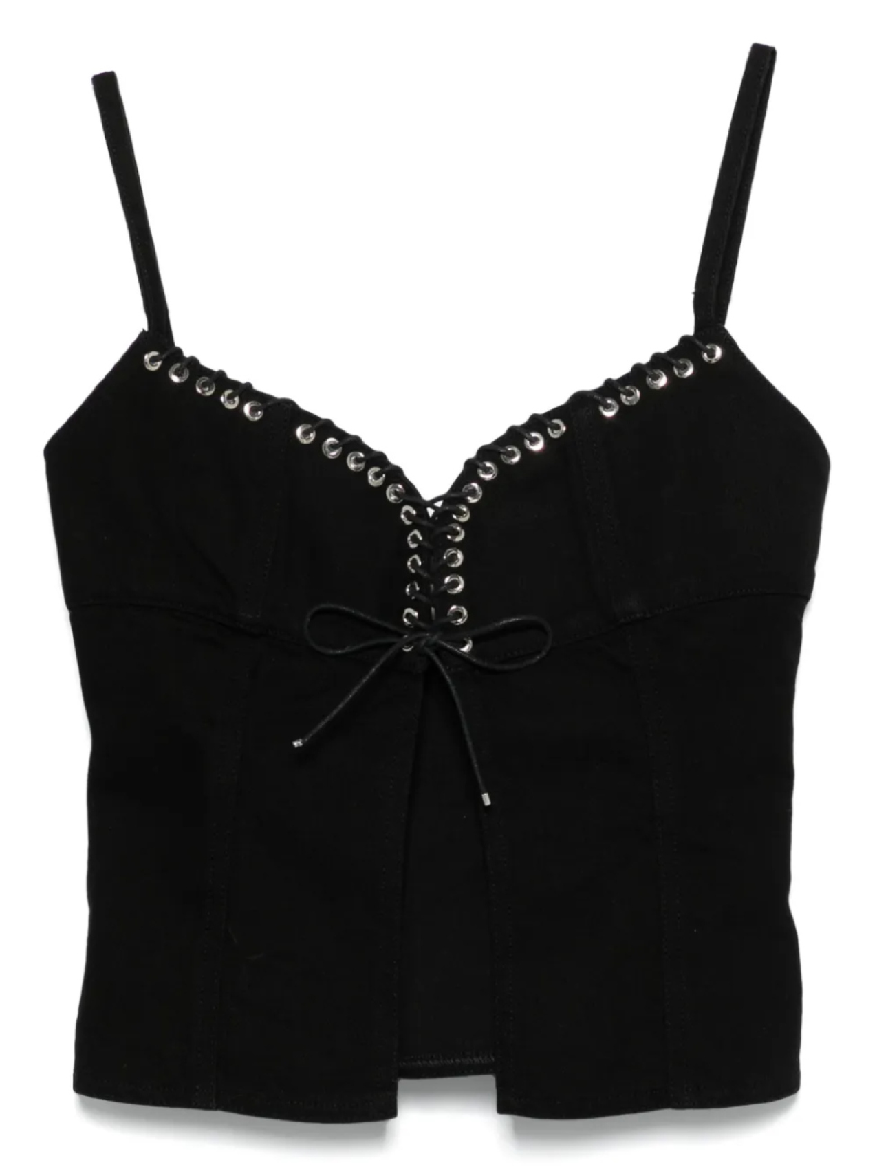 

Топ New Eyelet Cleavage Ludovic de Saint Sernin, черный