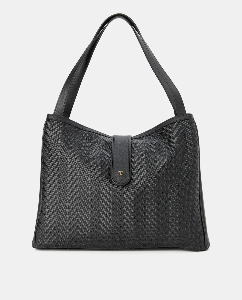 

Сумка-конверт с мехом Latouche, черный