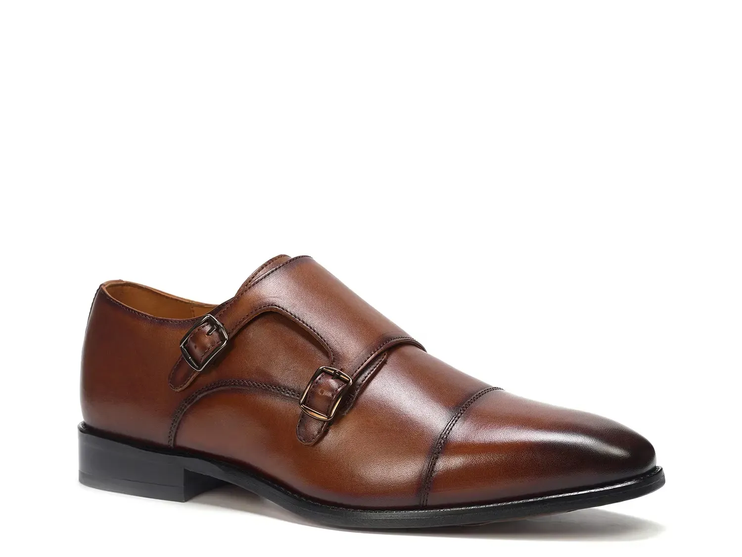 

Delano Monk Strap Слипоны Anthony Veer, Walnut Brown