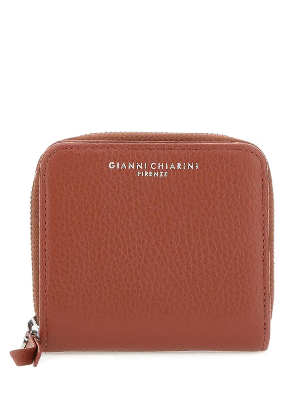 

Кошелек с круговой молнией GIANNI CHIARINI, красный