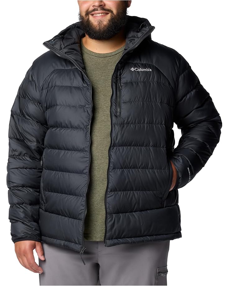 

Куртка Columbia Big & Tall Autumn Park II Down Hooded Jacket, черный