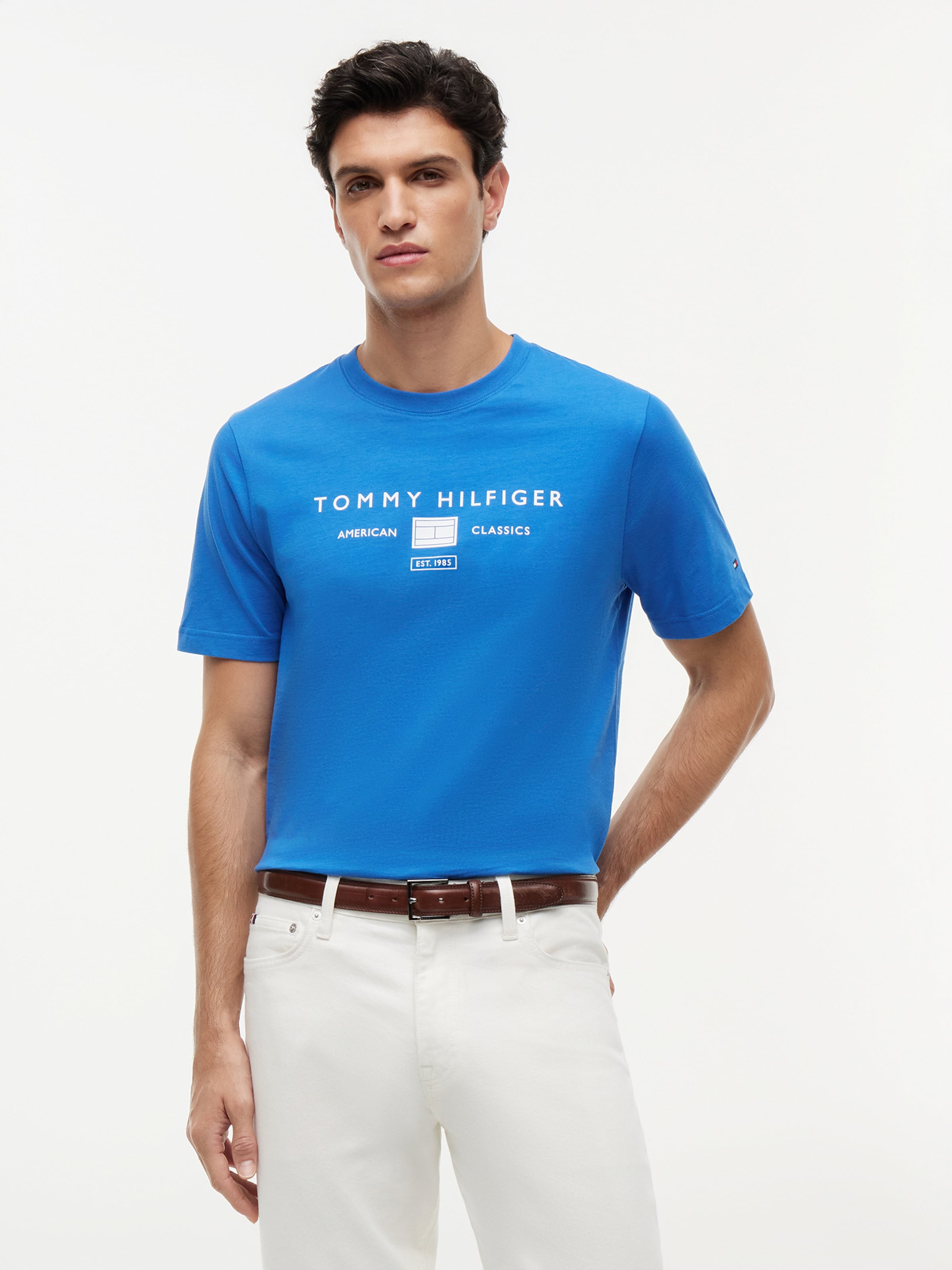 TOMMY HILFIGER Футболка в синем цвете — фото 2