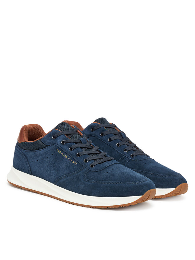 Кроссовки Premium Suede Hybrid FM0FM05690 Tommy Hilfiger, синий — фото 2