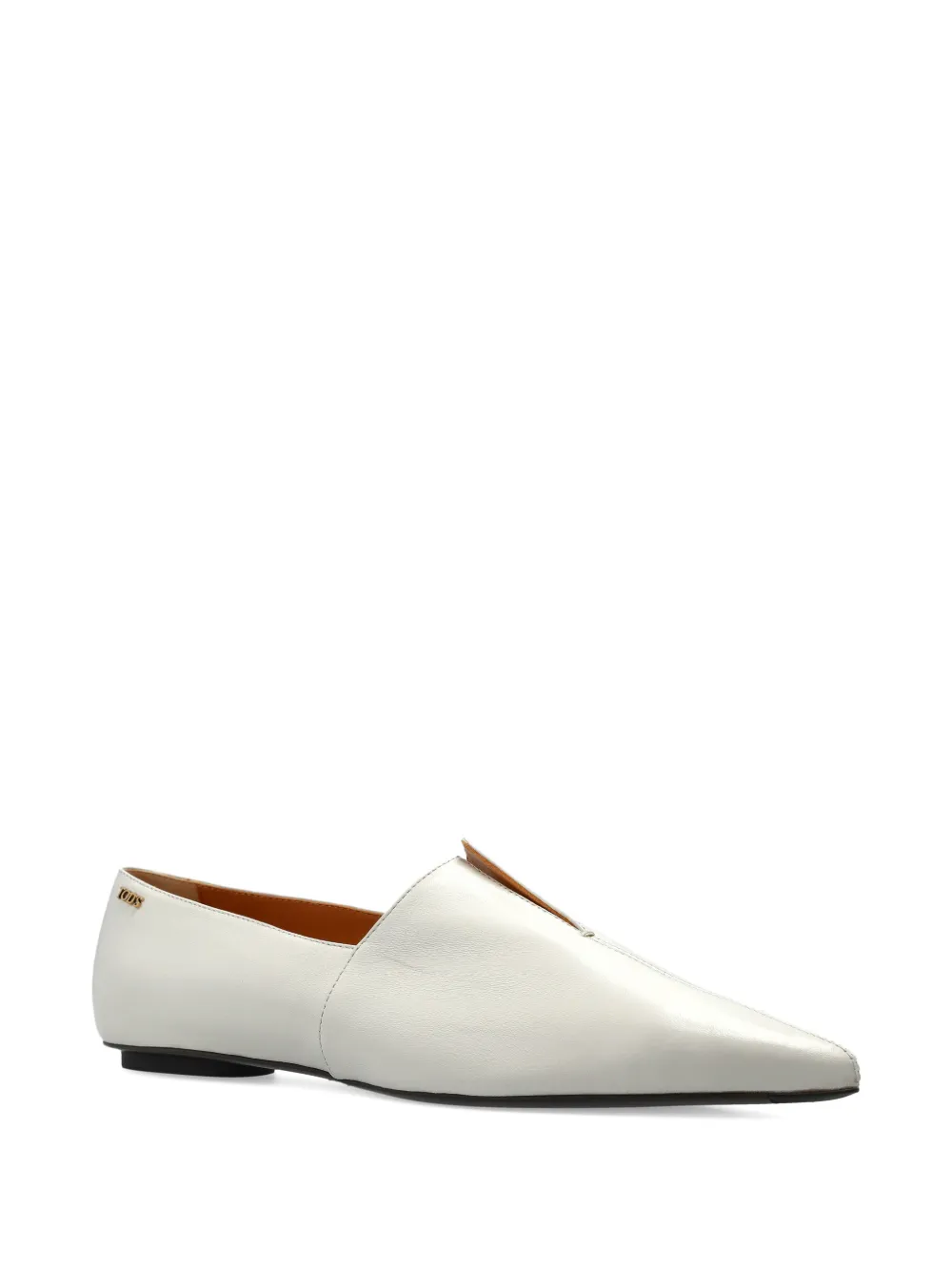 Туфли-лодочки с заостренным носком Tod'S, белый — фото 2