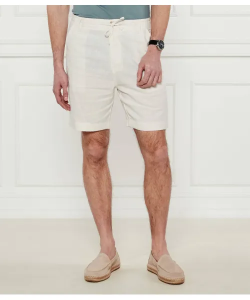 

Льняные шорты Regular fit Guess Jeans, бежевый