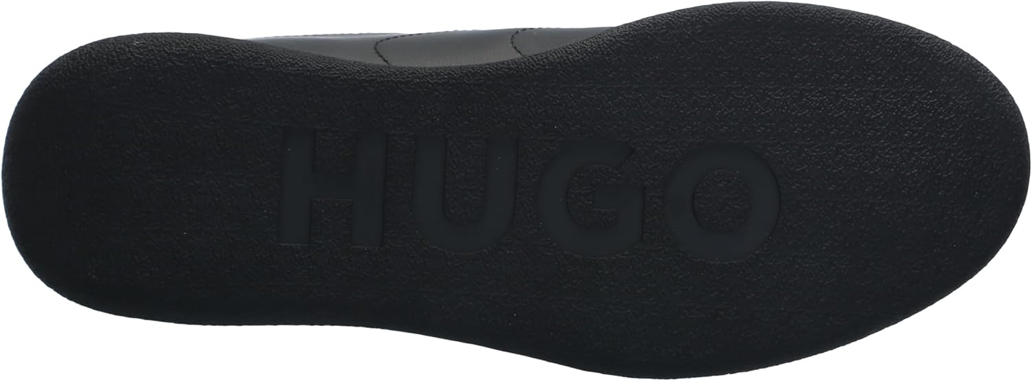 Кроссовки Hugo Mens Fly из кожи с подошвой Cupsole, Black Currant — фото 4
