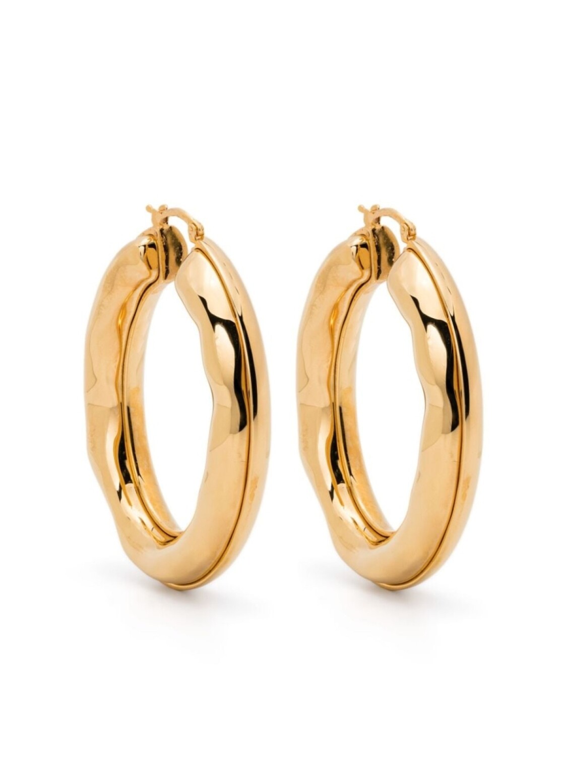

Серьги-кольца Jil Sander, золотой