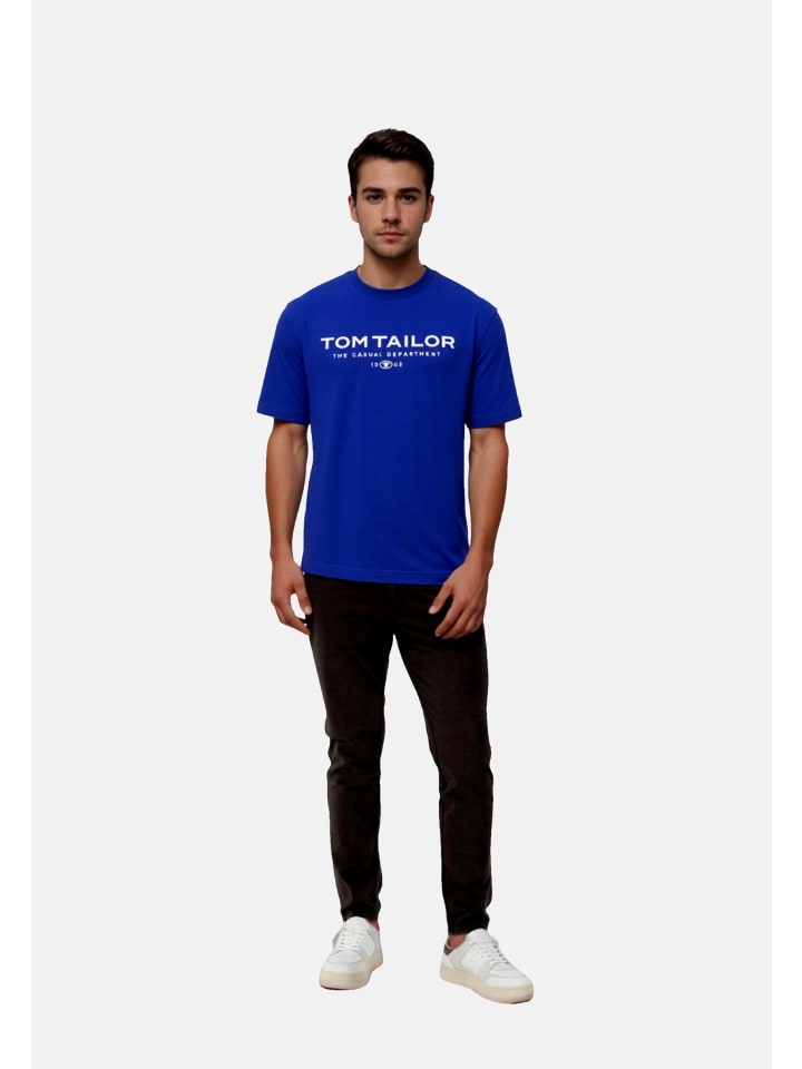 

Tom Tailor Футболка синего цвета, Синий, Tom Tailor Футболка синего цвета