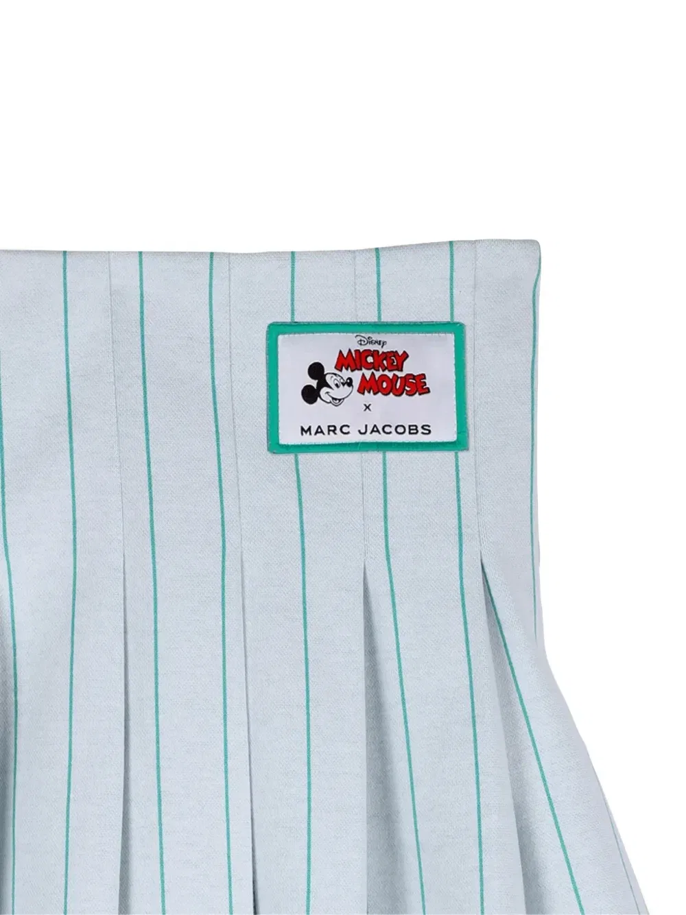 Плиссированная юбка в полоску из коллаборации с Disney Marc Jacobs Kids, белый — фото 3