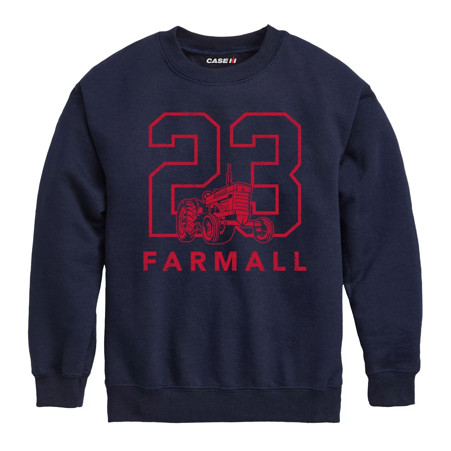 

Толстовка Case IH 23 Farmall с рисунком для мальчиков 8–20 лет Licensed Character, синий