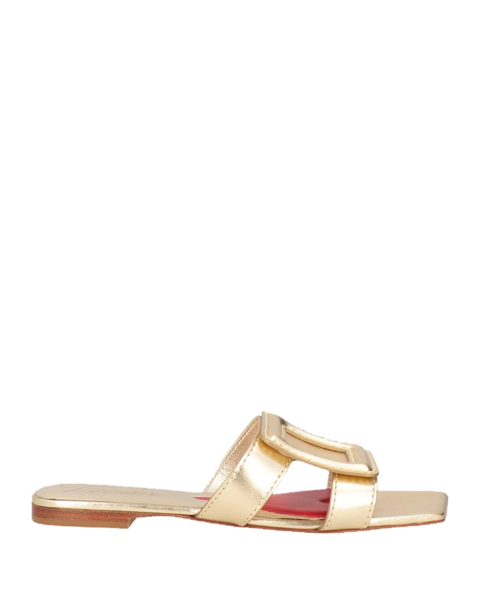 Сандалии Roger Vivier, платиновый