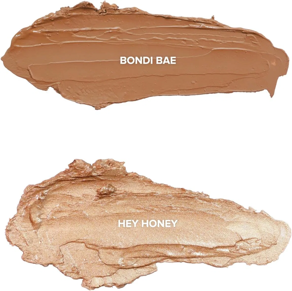 Бронзер и хайлайтер дуо Nudestix Bronze N Glow Kit оттенки Bondi Bae и Hey Honey — фото 2