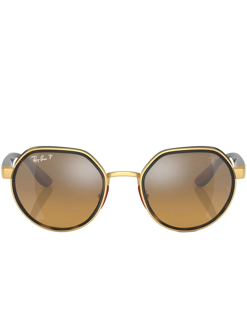 

Солнцезащитные очки из коллаборации со Scuderia Ferrari Ray-Ban, золотой