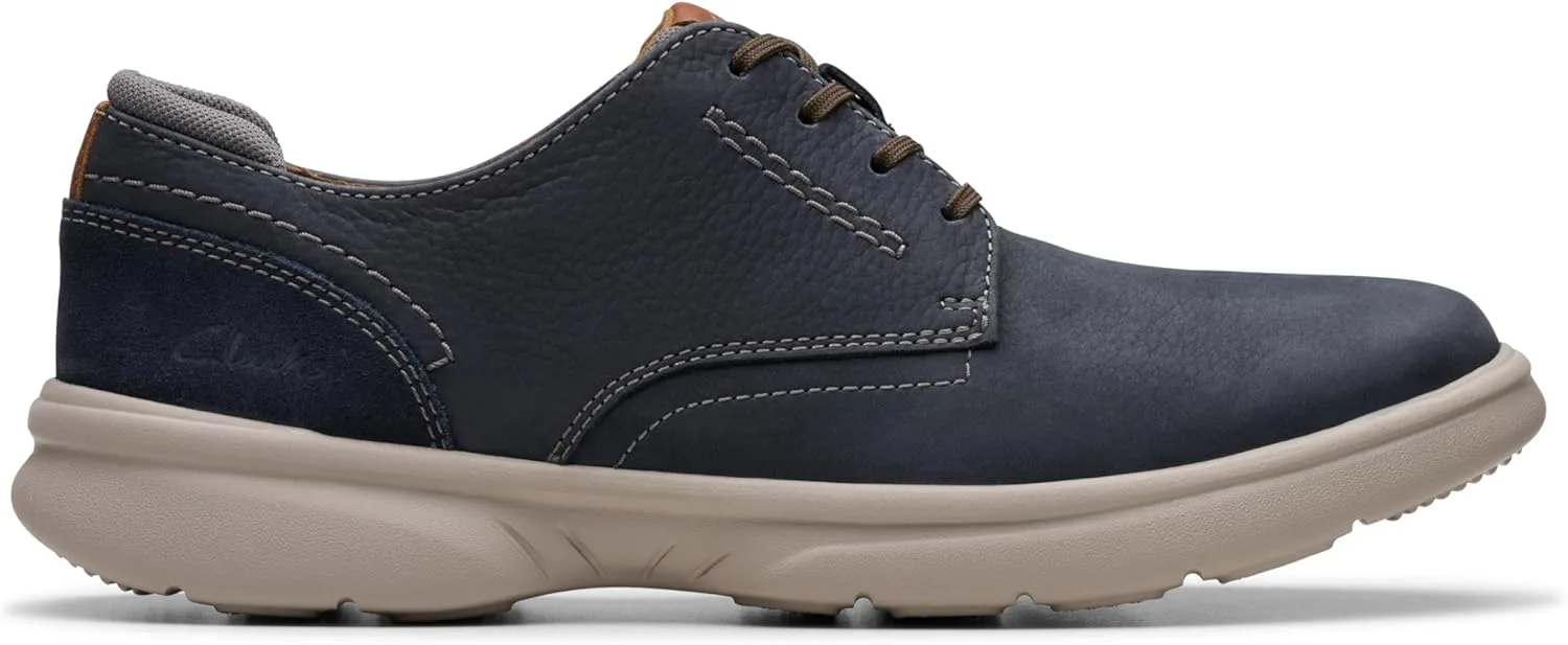 Мужские оксфорды Clarks Bradley Plain, темно-синий — фото 2
