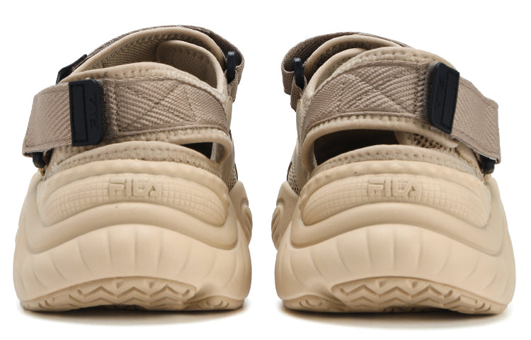 Сандалии FILA FUSION Conch Sandals ''Beige Black', коричневый — фото 4