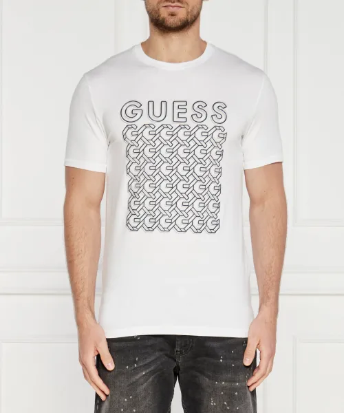 

Футболка g chain Slim fit Guess Jeans, белый