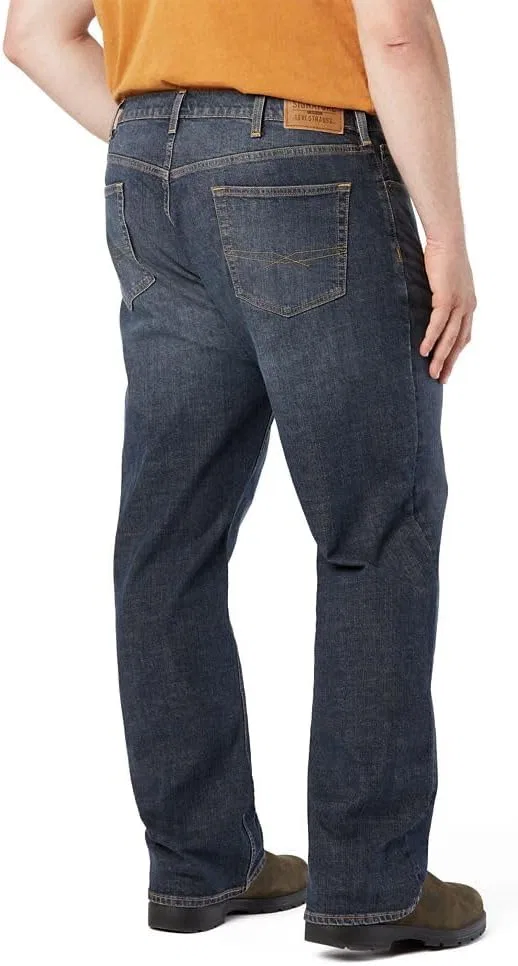 Джинсы Relaxed Fit Flex, Levi Strauss Signature Gold, Medium Indigo-waterless — фото 4