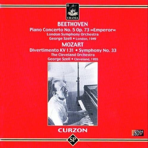 

CD диск Curzon / Cleveland Orchestra / Szell: Piano Concerto / Divertimento