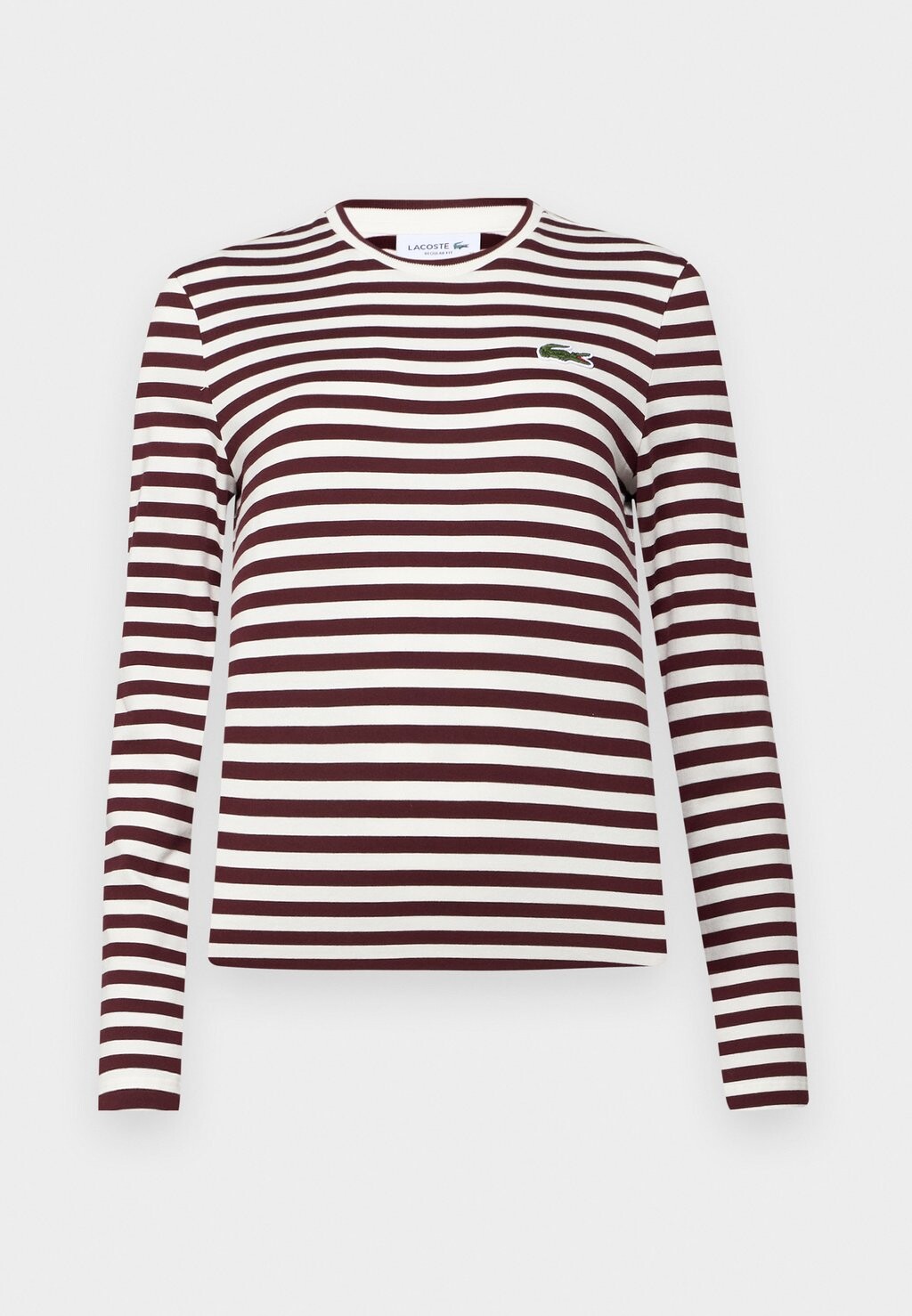 

Топ с длинными рукавами Lacoste, коричневый