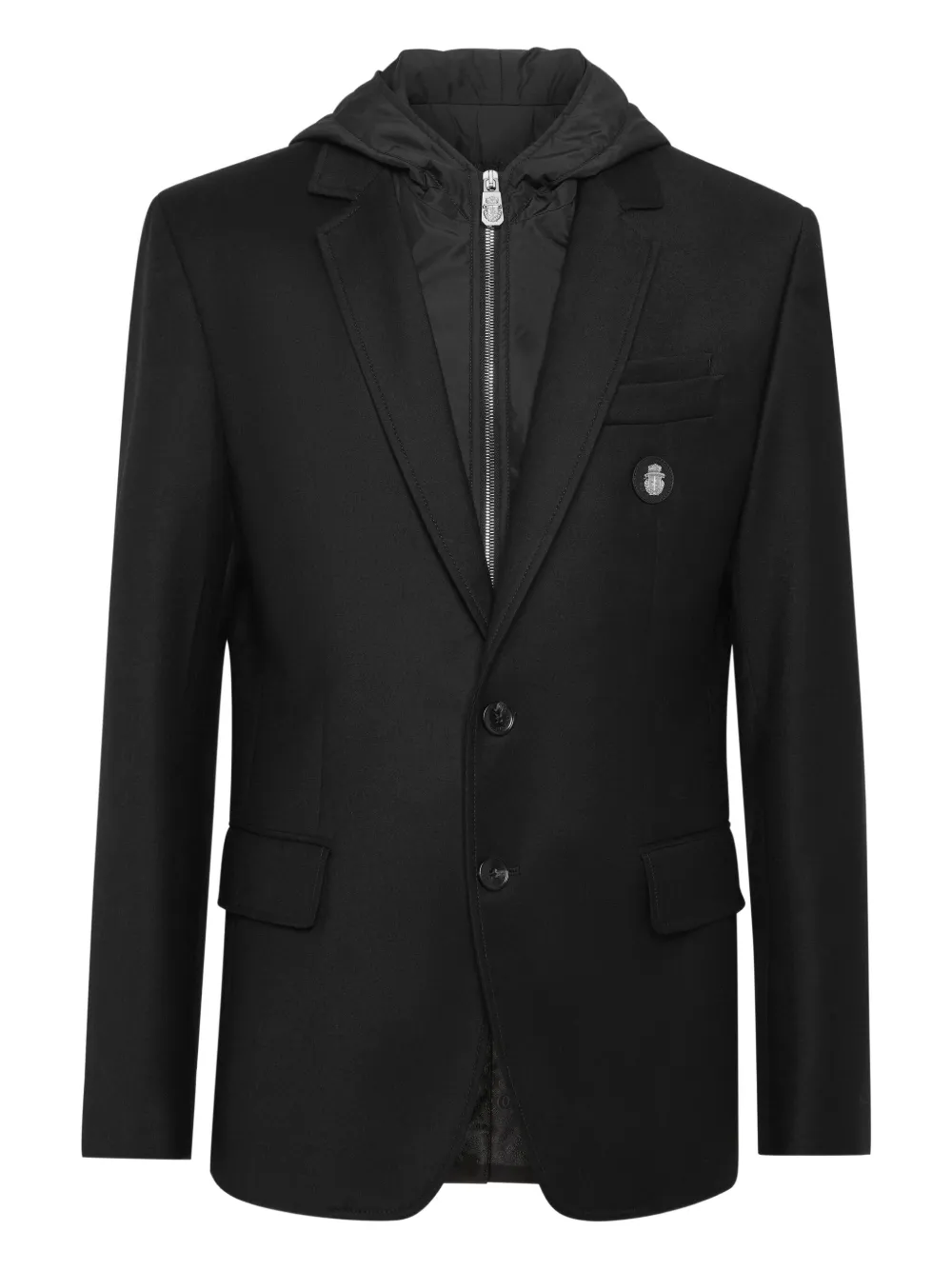 

Пиджак с капюшоном Billionaire, черный