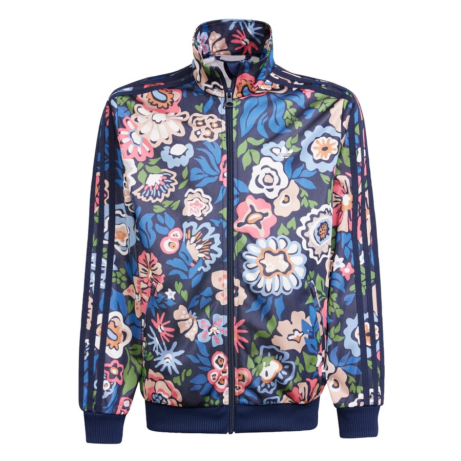 

Толстовка с капюшоном на молнии ADIDAS ORIGINALS Liberty London Firebird, темно-синий