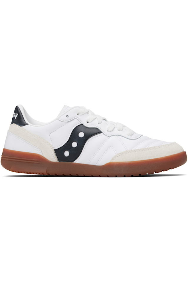 

Saucony Белые кожаные кроссовки 586i