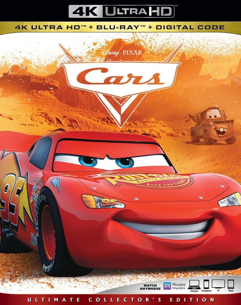 

Диск Blu-ray Cars (2006) [4k Ultra Hd]