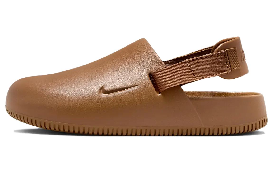 

Nike Кроссовки Calm Mule 'Light British Tan' в светло-британском умбре, цвет Light British Umber