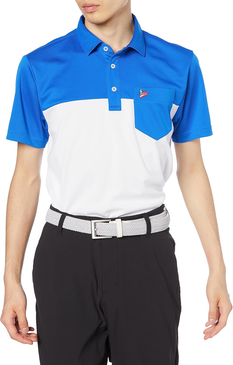 

Мужская рубашка с коротким рукавом MGMTJA10XG, стильная Munsingwear, синий