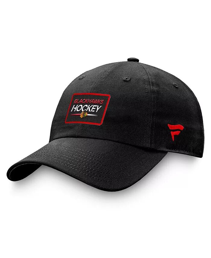 

Мужская черная бейсболка Chicago Blackhawks Authentic Pro Prime Adjustable Hat Fanatics