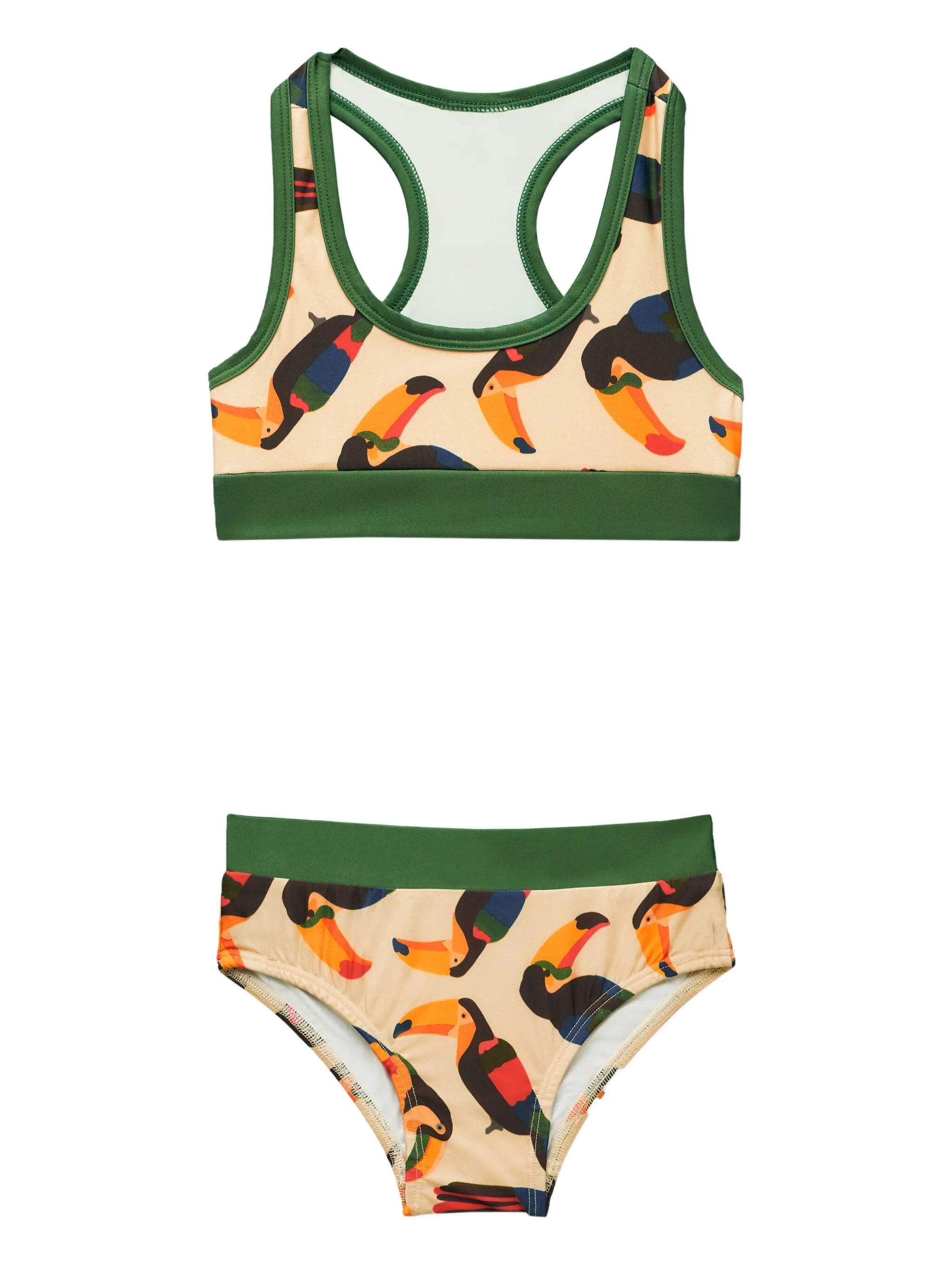 

Бикини с графичным принтом Roarsome, бежевый