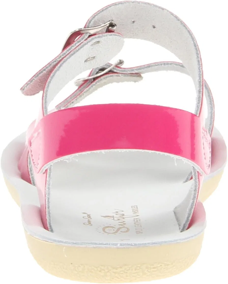 Сандалии кожаные Sun-San фуксия Salt Water Sandals — фото 3