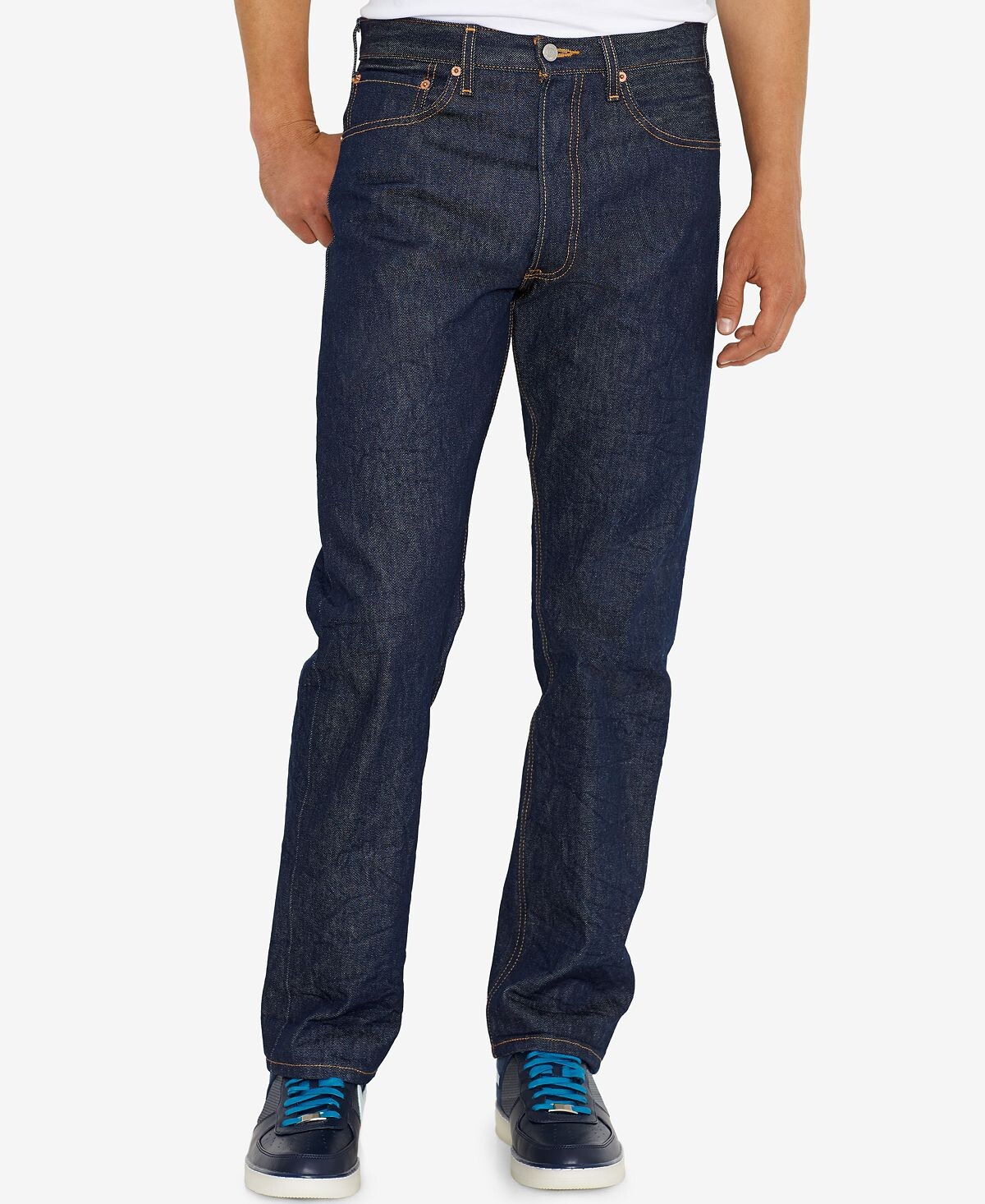 

Мужские неэластичные джинсы 501 Original Shrink-to-Fit Levi's