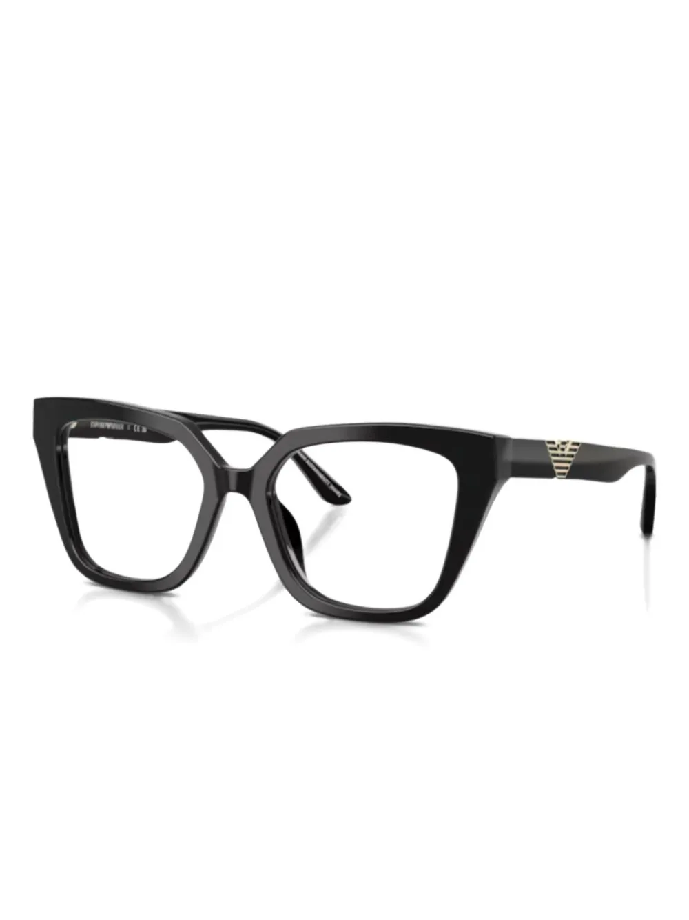 

Очки с геометрическим логотипом EMPORIO ARMANI, черный