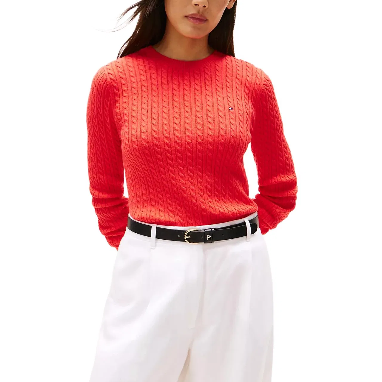Свитер женский Red с круглым вырезом Tommy Hilfiger — фото 2