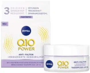Крем для лица Nivea — Дневной Q10 Power для чувствительной кожи, 50 мл