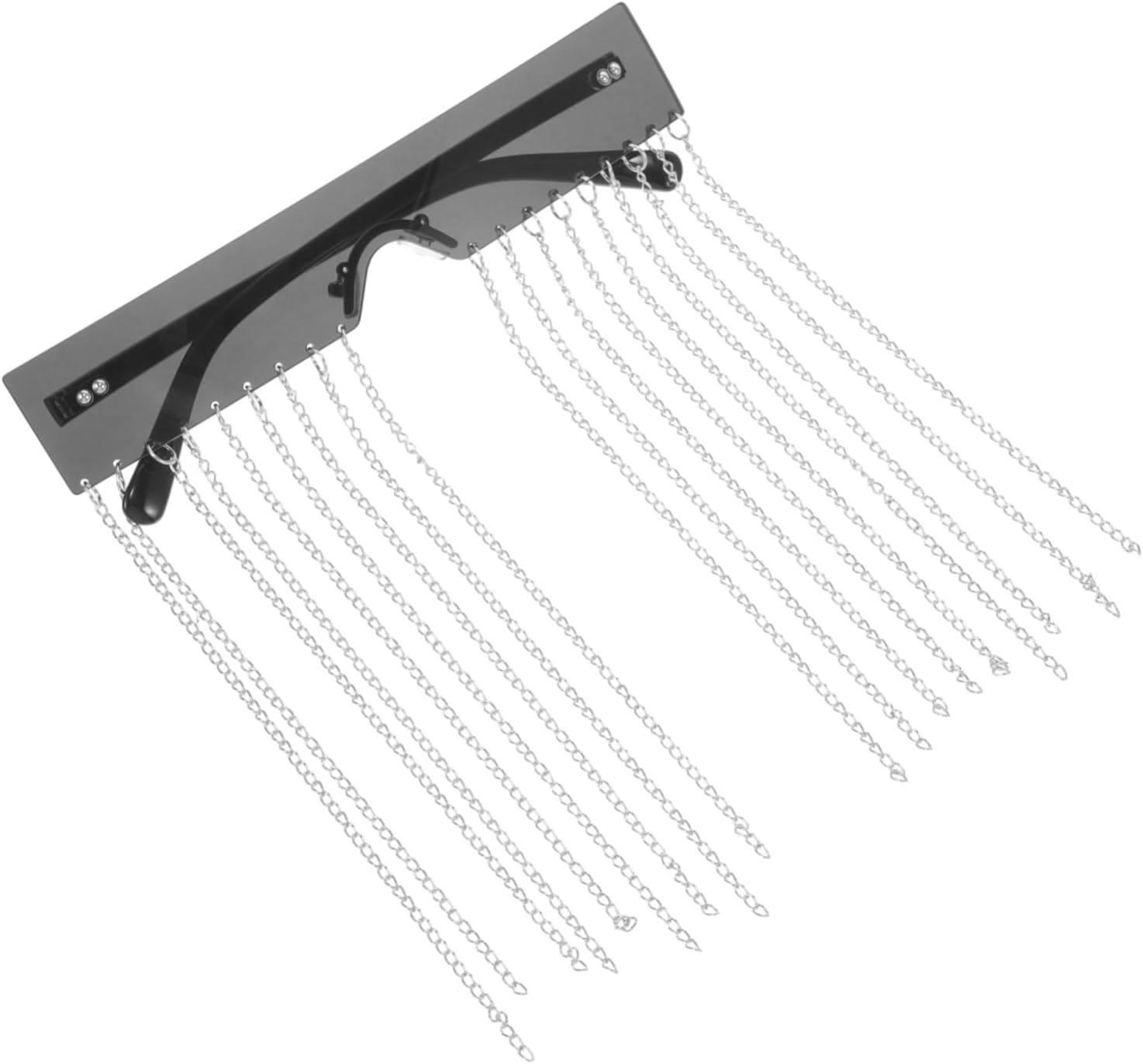 

Солнцезащитные очки с кисточками для женщин и мужчин. Стильные очки с гламурной декоративной цепочкой и искусственными бриллиантами. Очки с серыми линзами для подростков COOLHIYA, Multi