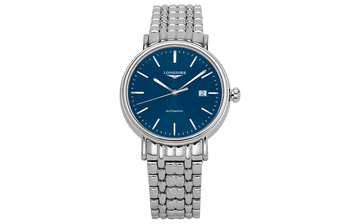 

LONGINES Часы Men's Fashion Collection Watch, Silver Blue Watch Dial