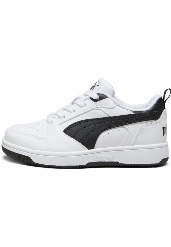 Кроссовки rebound low Puma, White/Black/Black