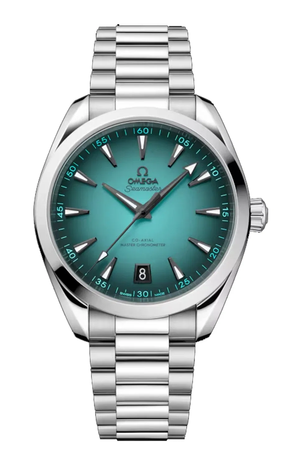 SEAMASTER AQUA TERRA 150М 41 ММ, СТАЛЬ НА СТАЛИ - 220.10.41.21.03.006 OMEGA, черный