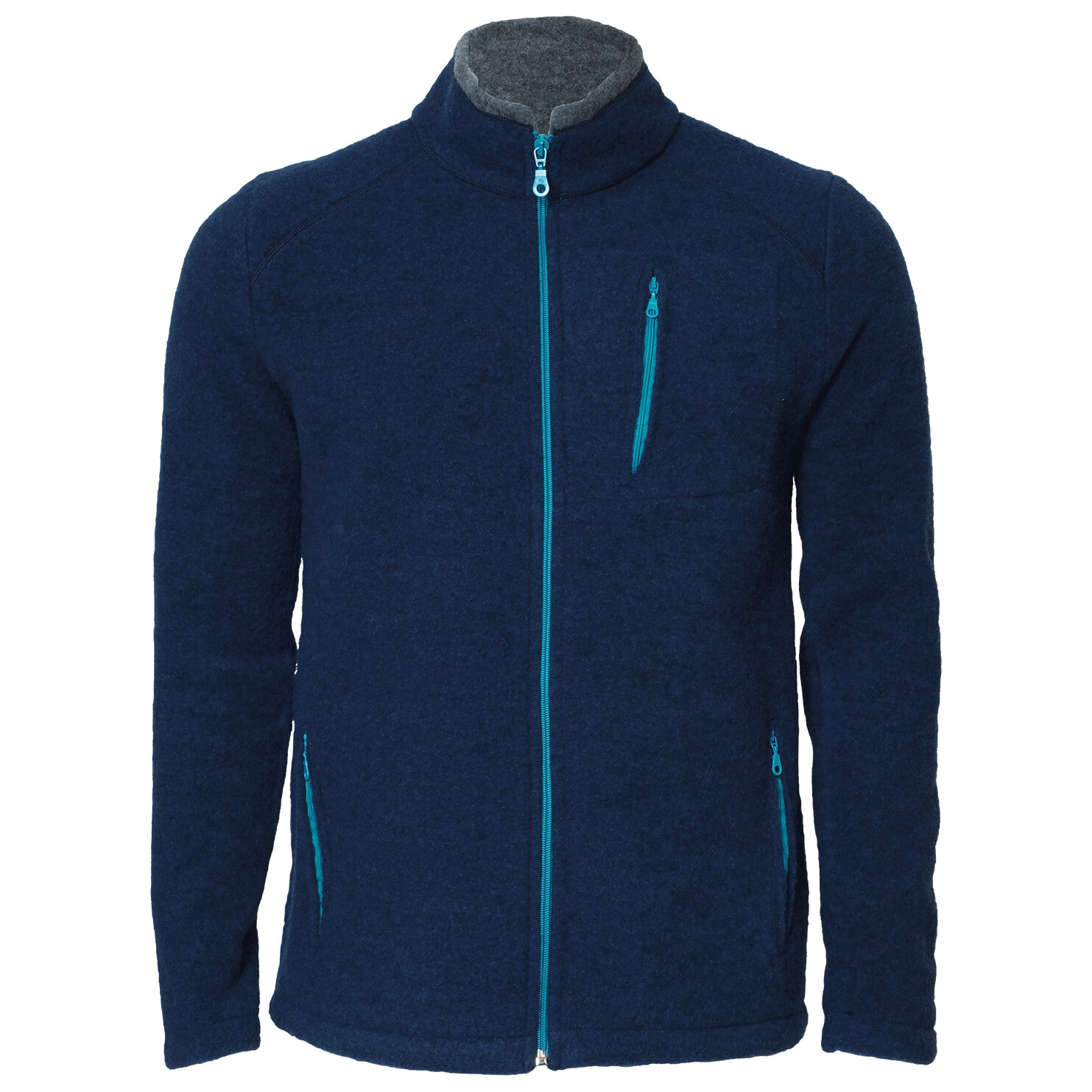 

Куртка из мериноса Reiff Wollfleecejacke Ischgl, темно синий