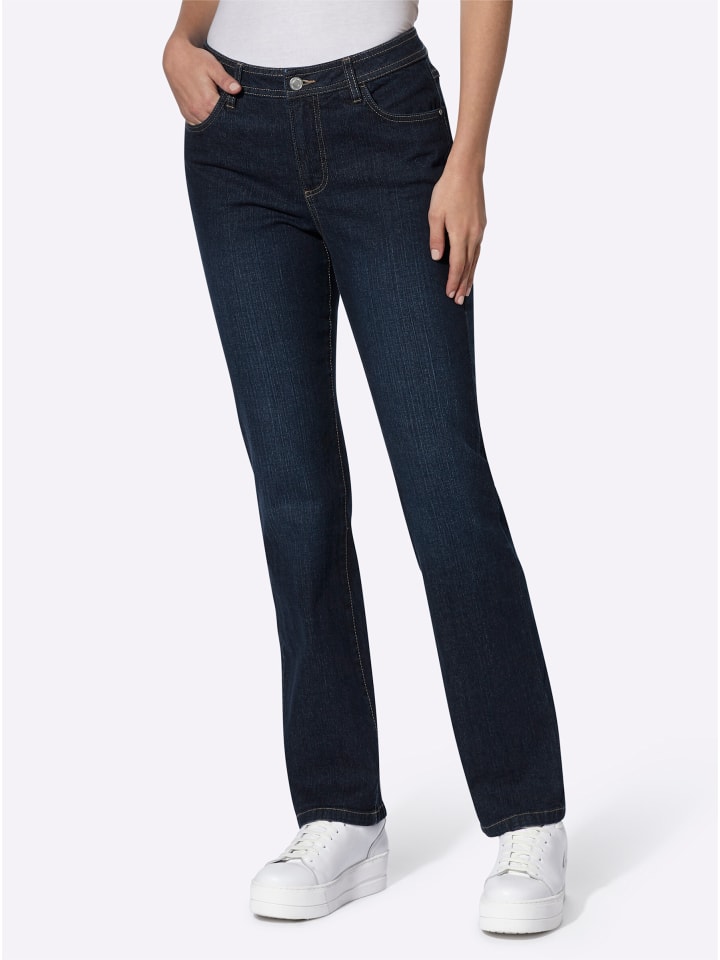 

Джинсы с пятью карманами темно-синего цвета WITT WEIDEN