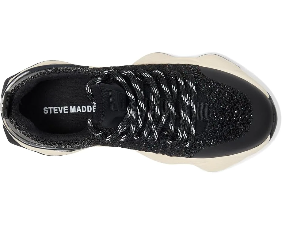 Кроссовки Steve Madden Kids Solace (Little Kid/Big Kid), Black — фото 2