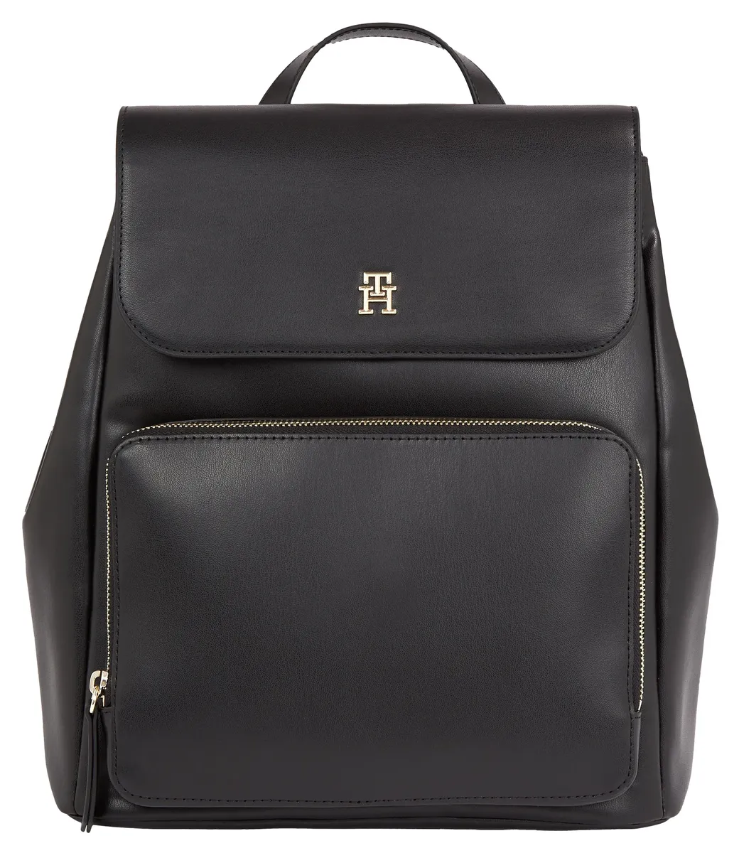 

Рюкзак Tommy Hilfiger "Женские рюкзаки TH SOFT UTILITY BACKPACK PU Рюкзаки", черный