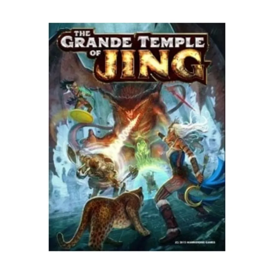 

Grande Temple of Jing (5e & Pathfinder 1st Edition), Pathfinder (Hammerdog Games), твердый переплет